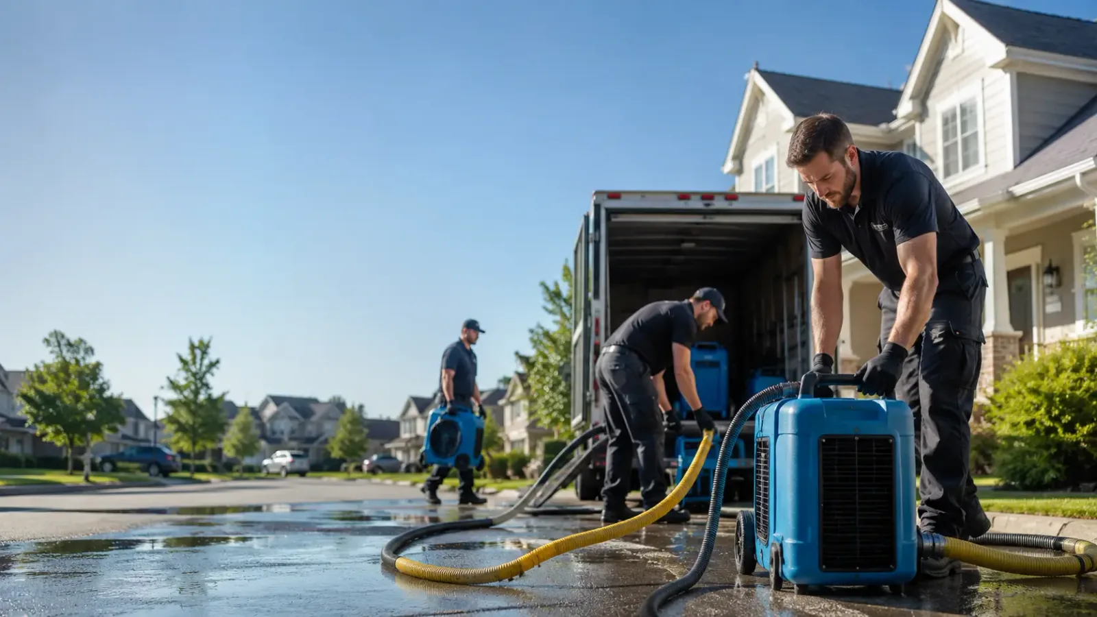 Water Damage Mitigation in Caspian, MI